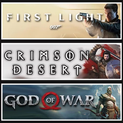 007 First L. +Crimson Desert +God Of War